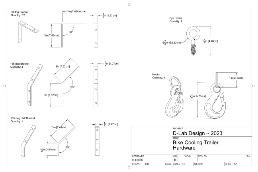 Hardware drawing