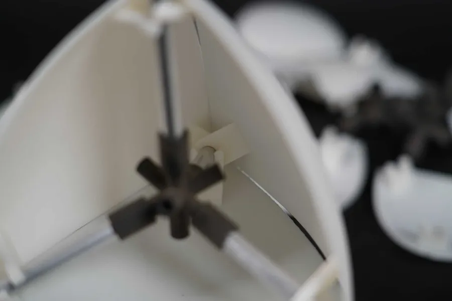 in the stars, close-up of a lit star